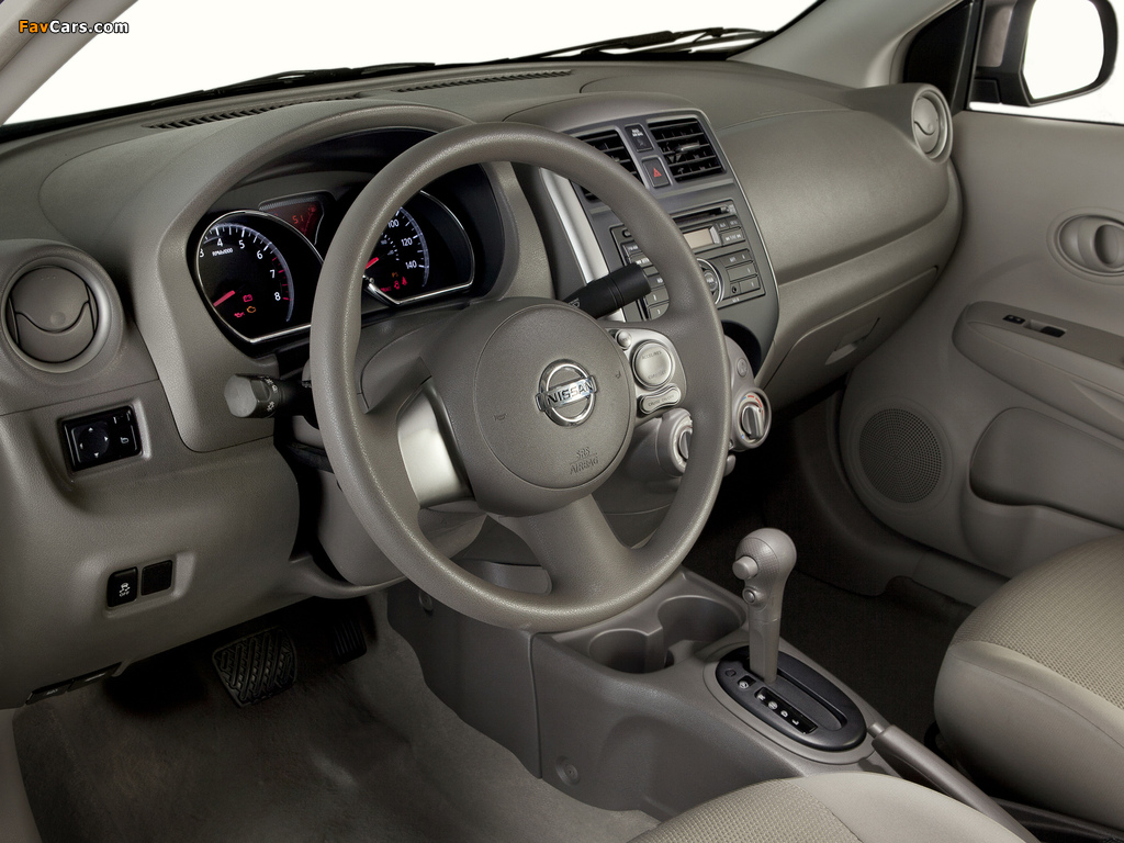 Images of Nissan Versa Sedan (B17) 2011 (1024 x 768)