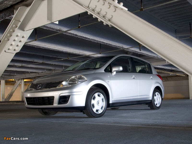 Nissan Versa Hatchback 2006–09 pictures (800 x 600)