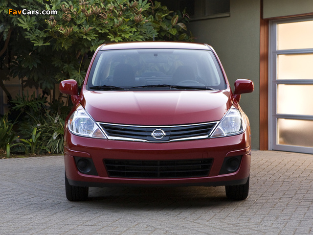 Nissan Versa Sedan 2009–11 wallpapers (640 x 480)