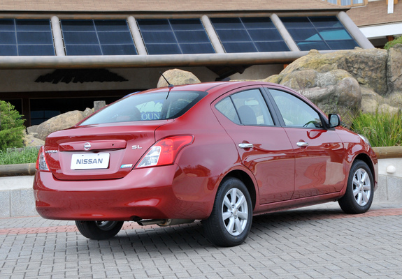 Nissan Versa Sedan BR-spec (B17) 2011 wallpapers