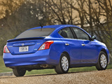 Nissan Versa Sedan (B17) 2011 wallpapers