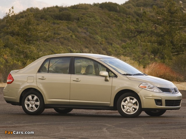 Photos of Nissan Versa Sedan 2006–09 (640 x 480)