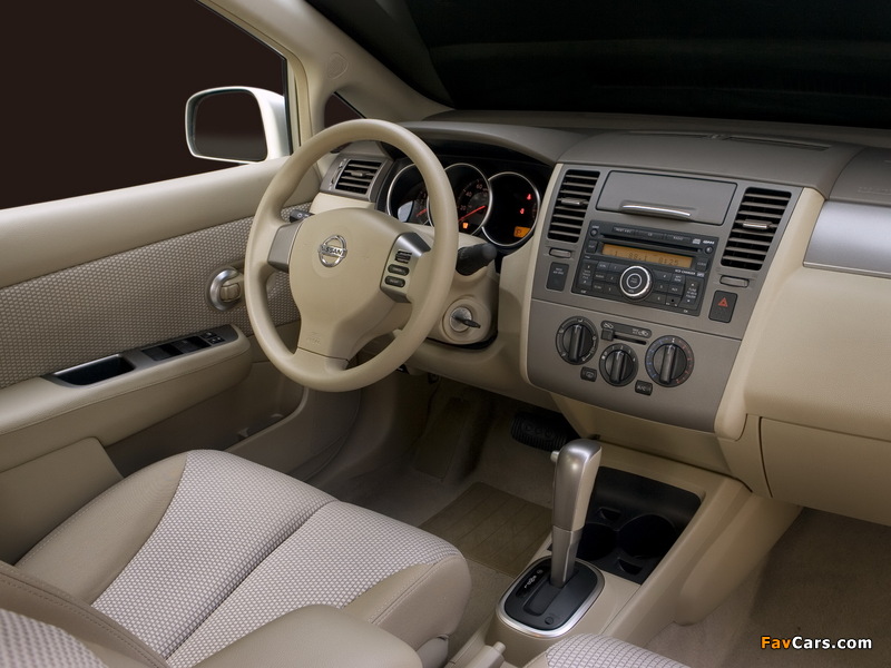 Pictures of Nissan Versa Sedan 2006–09 (800 x 600)