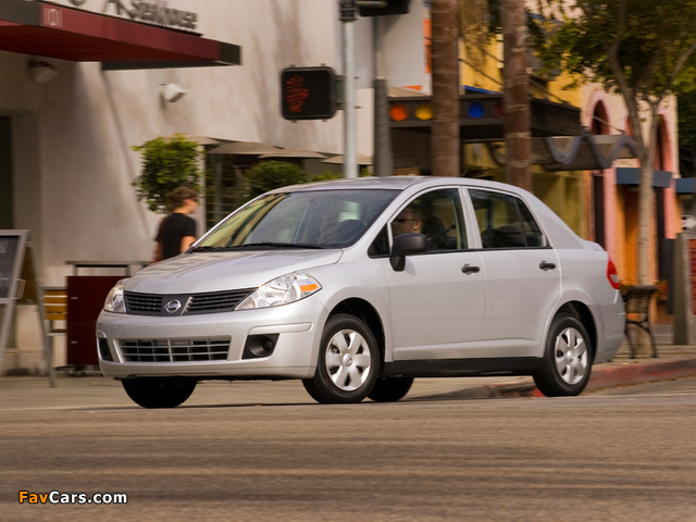 Nissan Versa Sedan 2006–09 wallpapers (640 x 480)