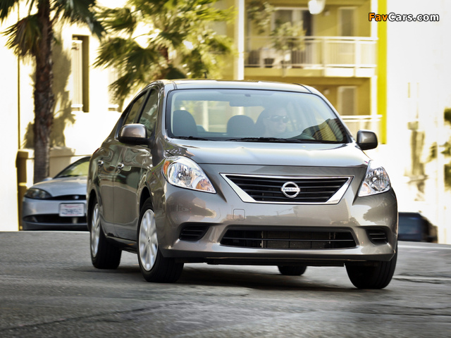 Nissan Versa Sedan (B17) 2011 wallpapers (640 x 480)