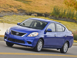 Nissan Versa Sedan (B17) 2011 wallpapers