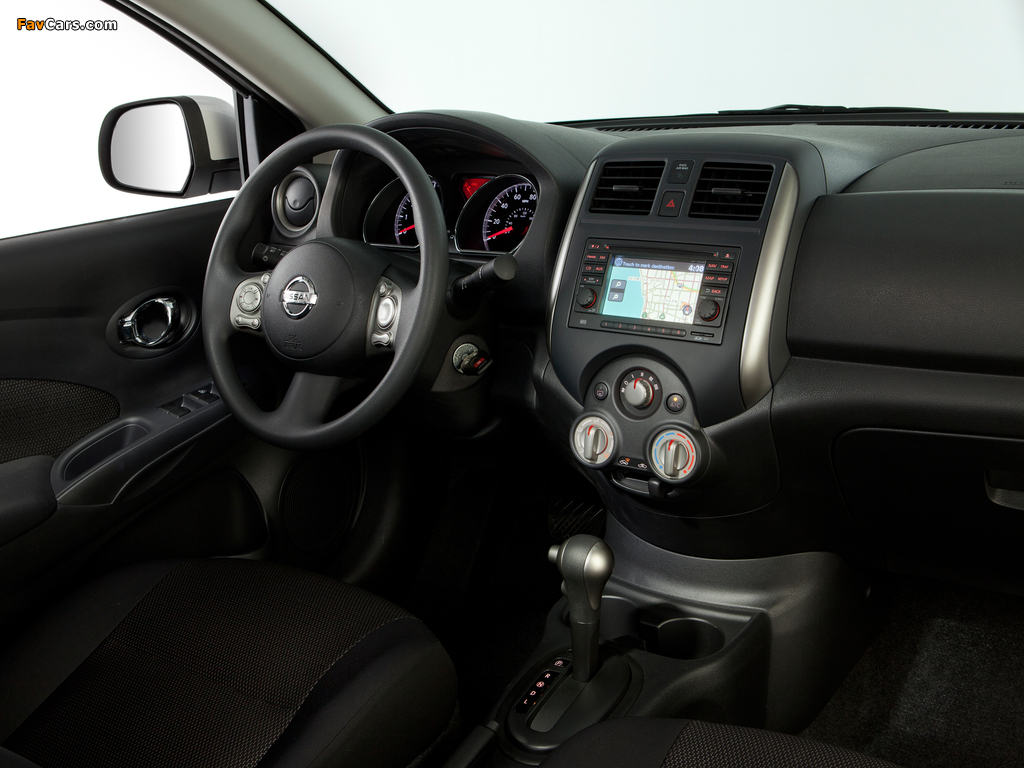 Nissan Versa Sedan (B17) 2011 wallpapers (1024 x 768)