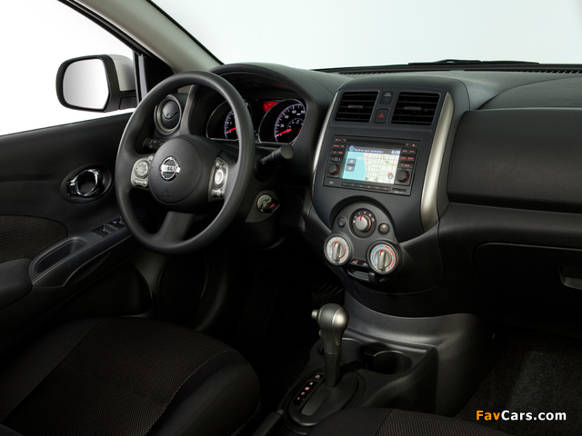 Nissan Versa Sedan (B17) 2011 wallpapers (640 x 480)