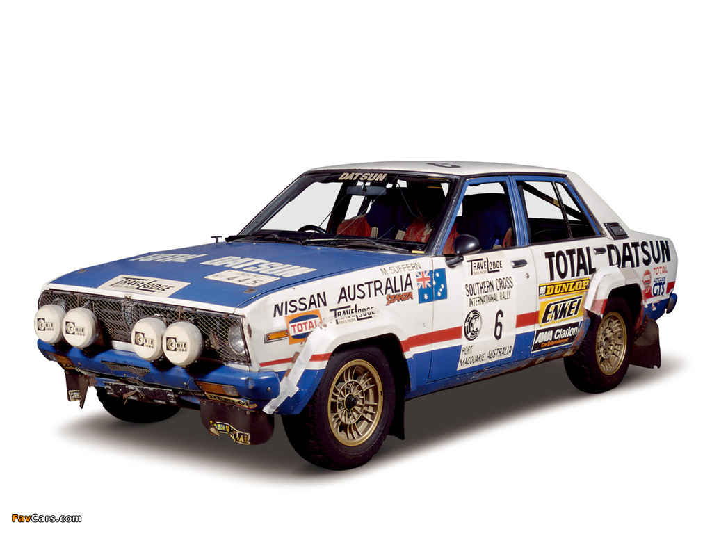 Nissan Violet Rally Car (A10) 1978–82 pictures (1024 x 768)