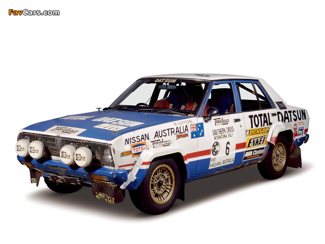 Nissan Violet Rally Car (A10) 1978–82 pictures (640 x 480)