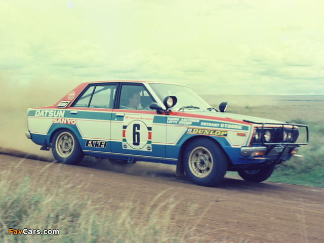 Pictures of Nissan Violet Rally Car (A10) 1978–82 (640 x 480)