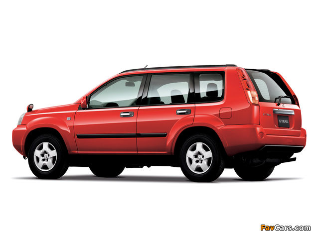 Nissan X-Trail JP-spec (T30) 2003–07 wallpapers (640 x 480)