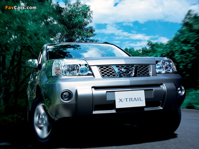Nissan X-Trail (T30) 2004–07 photos (640 x 480)