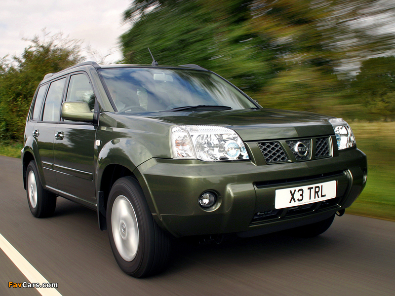 Nissan X-Trail UK-spec (T30) 2004–07 photos (800 x 600)