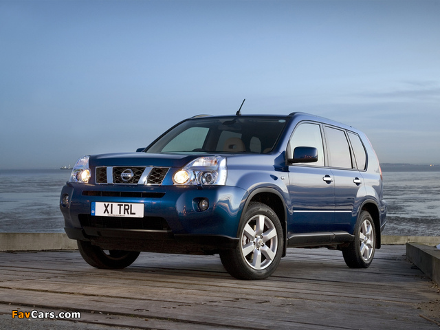 Nissan X-Trail UK-spec (T31) 2007–10 images (640 x 480)
