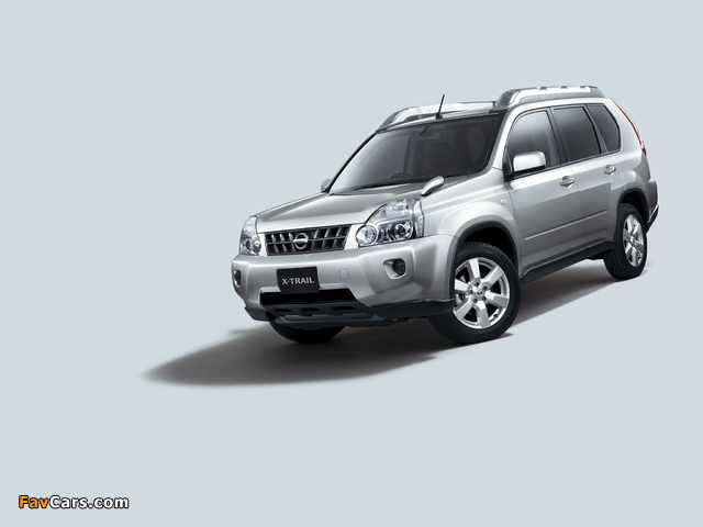 Nissan X-Trail JP-spec (T31) 2007–10 photos (640 x 480)