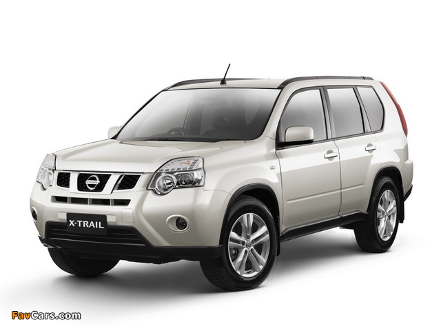 Nissan X-Trail UK-spec (T31) 2010 wallpapers (640 x 480)