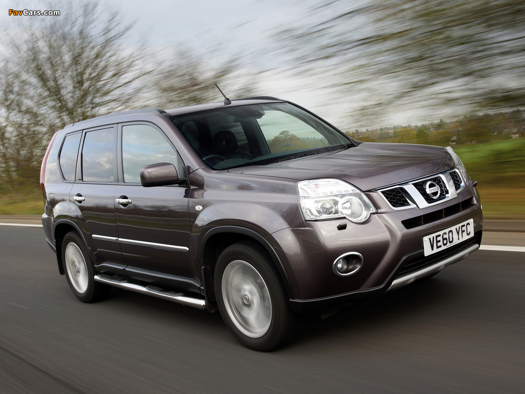 Nissan X-Trail Platinum Edition UK-spec (T31) 2011–12 pictures (1024 x 768)