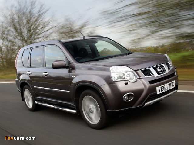 Nissan X-Trail Platinum Edition UK-spec (T31) 2011–12 pictures (640 x 480)