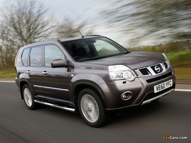 Nissan X-Trail Platinum Edition UK-spec (T31) 2011–12 pictures (800 x 600)