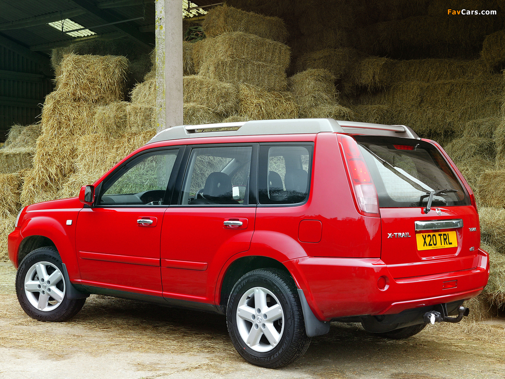 Photos of Nissan X-Trail UK-spec (T30) 2004–07 (1024 x 768)