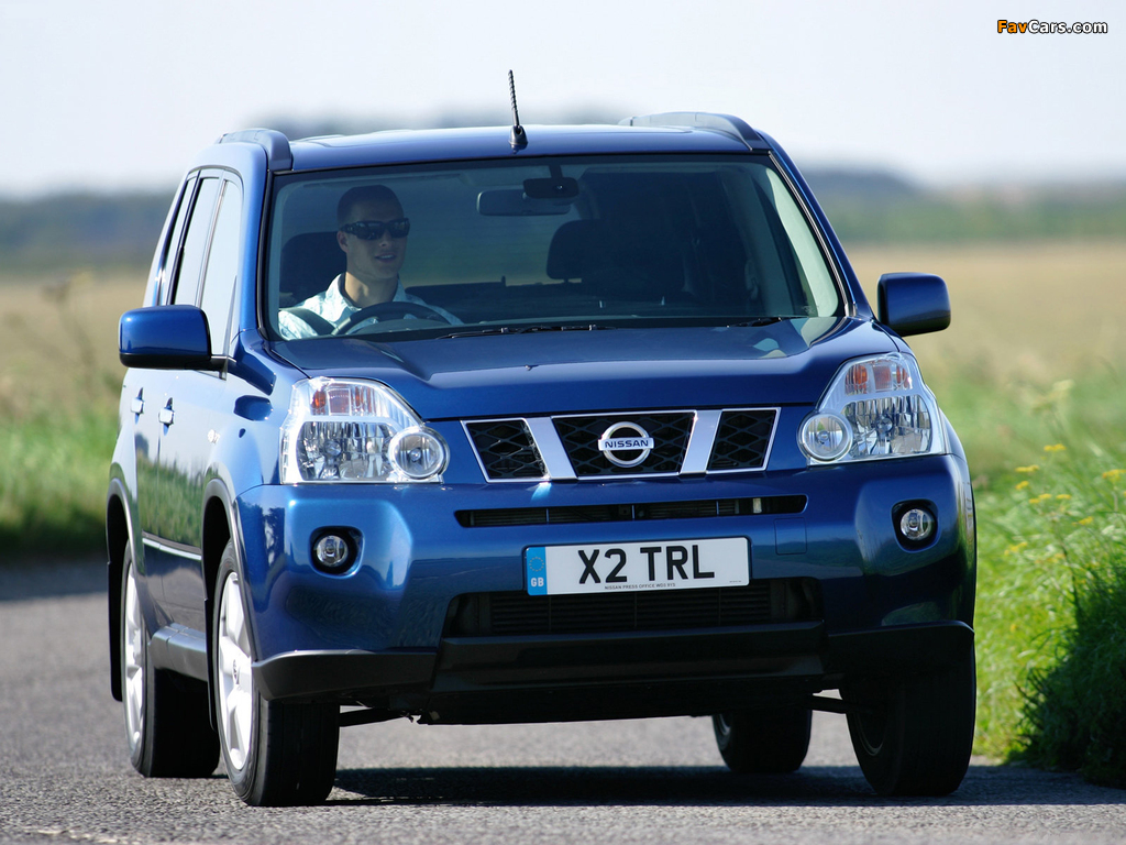 Photos of Nissan X-Trail UK-spec (T31) 2007–10 (1024 x 768)