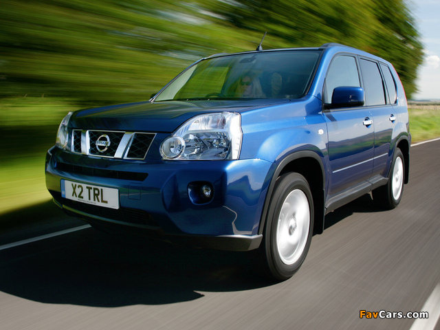 Photos of Nissan X-Trail UK-spec (T31) 2007–10 (640 x 480)