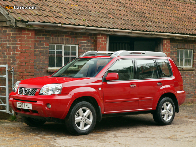 Pictures of Nissan X-Trail UK-spec (T30) 2004–07 (640 x 480)
