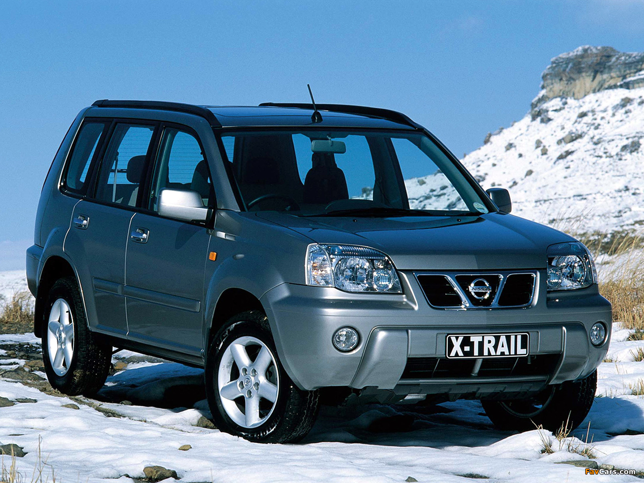 Nissan X-Trail UK-spec (T30) 2001–04 wallpapers (1280 x 960)