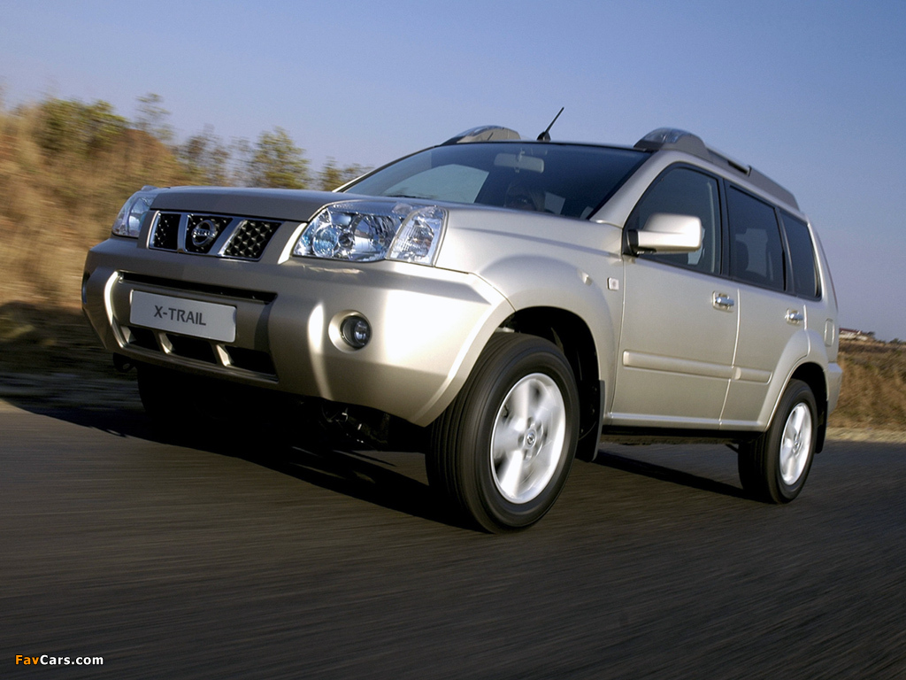 Nissan X-Trail ZA-spec (T30) 2004–07 wallpapers (1024 x 768)