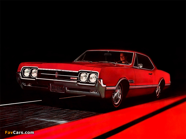 Images of Oldsmobile Cutlass 442 Holiday Coupe (3817) 1966 (640 x 480)