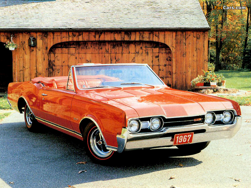 Images of Oldsmobile Cutlass 442 Convertible 1967 (800 x 600)
