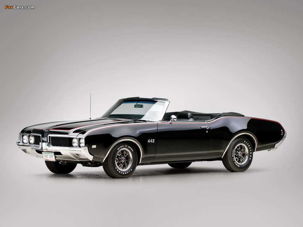 Images of Oldsmobile 442 Convertible (4467) 1969 (1024 x 768)