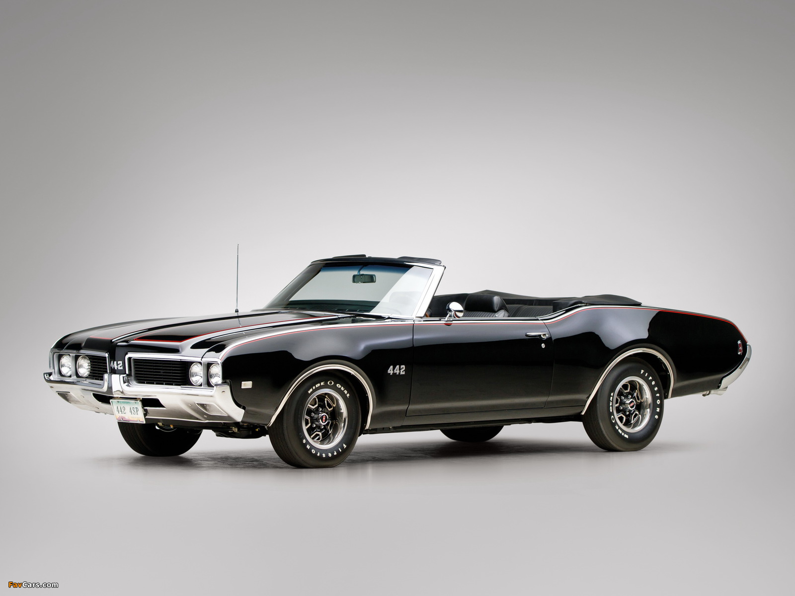Images of Oldsmobile 442 Convertible (4467) 1969 (1600 x 1200)