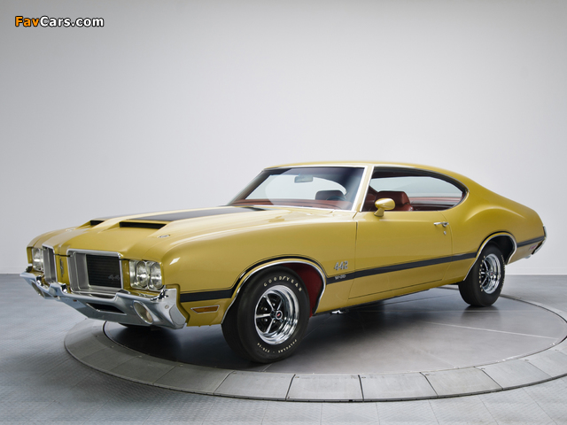 Images of Oldsmobile 442 W-30 Holiday Coupe (4487) 1971 (640 x 480)