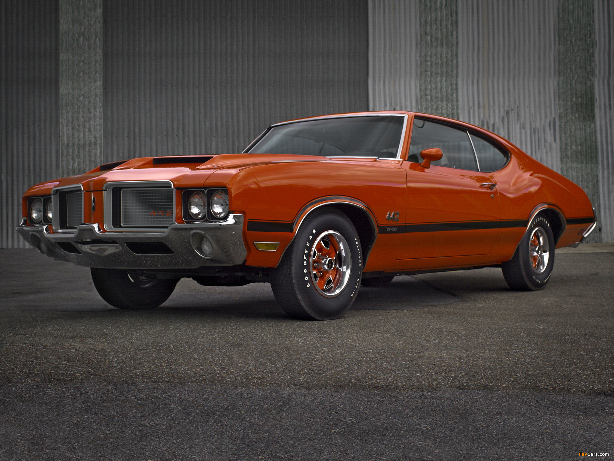 Images of Oldsmobile Cutlass 442 W-30 Hardtop Coupe 1972 (2048 x 1536)