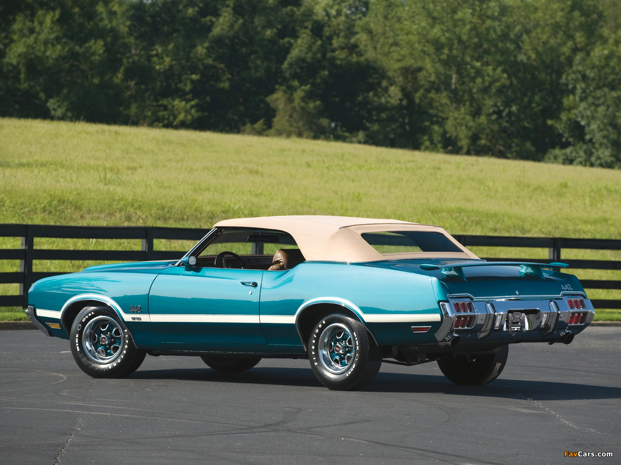 Images of Oldsmobile Cutlass 442 W-30 Convertible 1972 (1280 x 960)