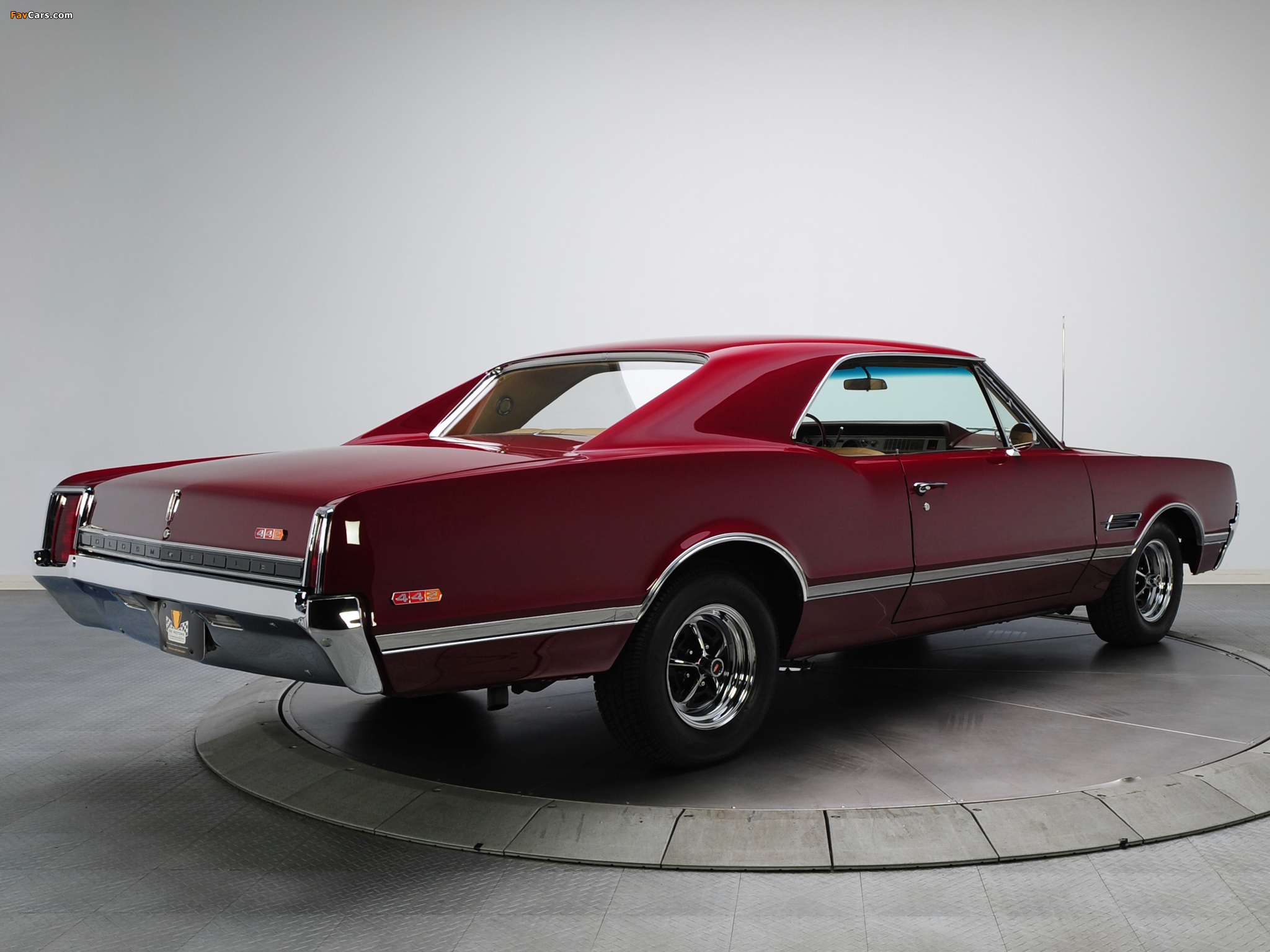 Oldsmobile Cutlass 442 Holiday Coupe (3817) 1966 wallpapers (2048 x 1536)