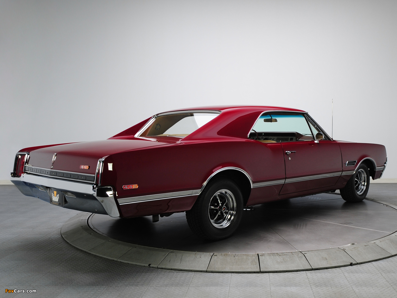 Oldsmobile Cutlass 442 Holiday Coupe (3817) 1966 wallpapers (1280 x 960)