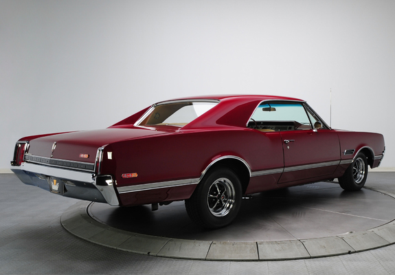 Oldsmobile Cutlass 442 Holiday Coupe (3817) 1966 wallpapers