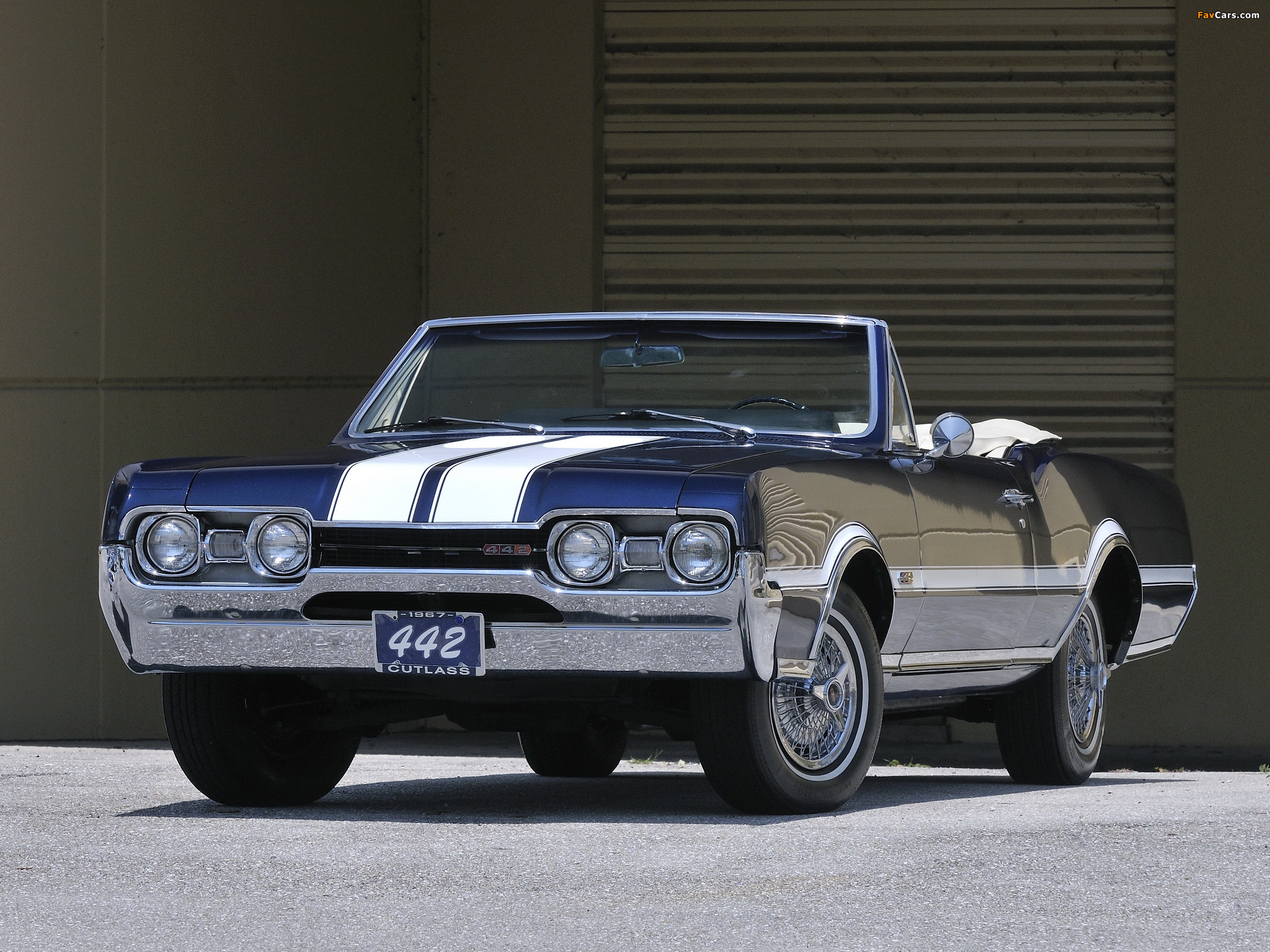 Oldsmobile Cutlass 442 Convertible (3867) 1967 images (2048 x 1536)