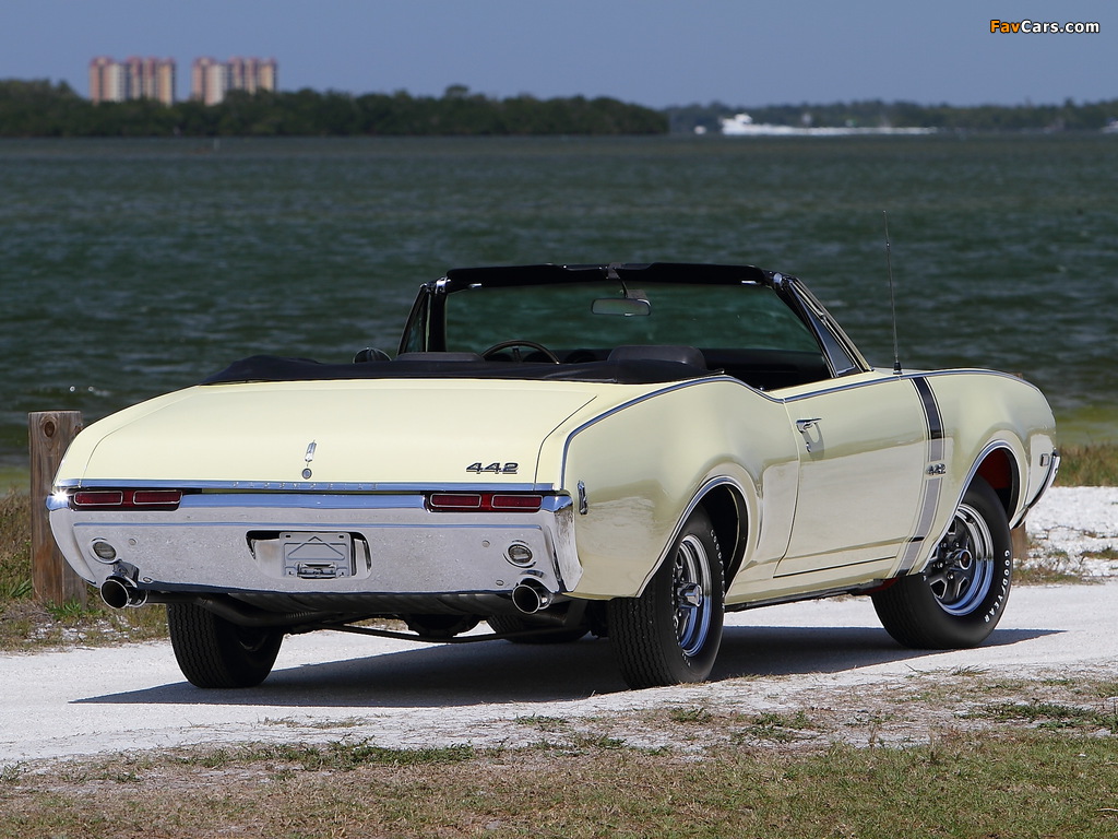 Oldsmobile 442 Convertible (4467) 1968 pictures (1024 x 768)