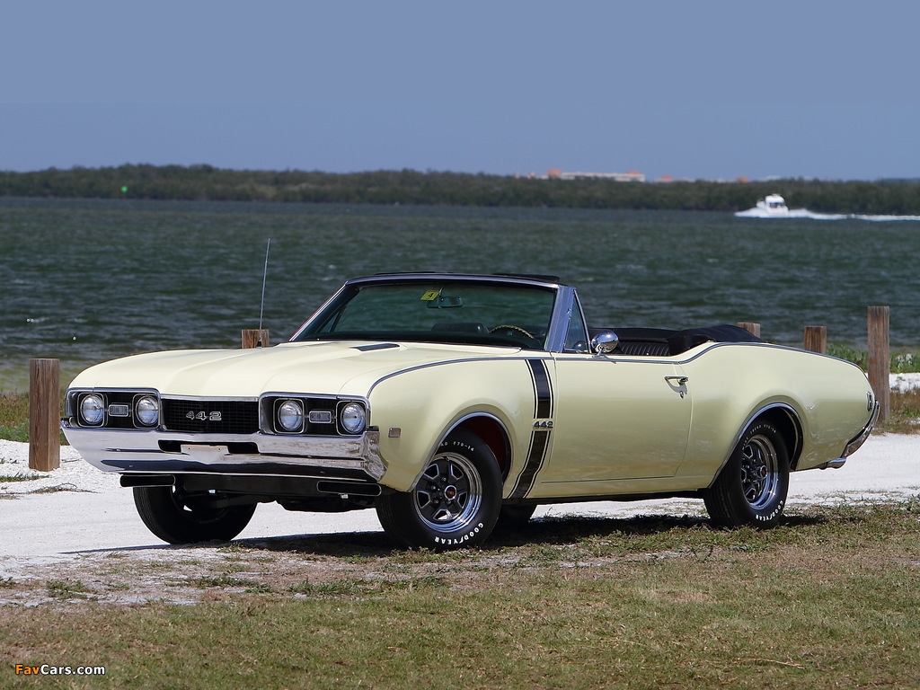 Oldsmobile 442 Convertible (4467) 1968 pictures (1024 x 768)