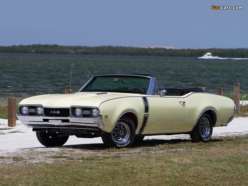 Oldsmobile 442 Convertible (4467) 1968 pictures (800 x 600)