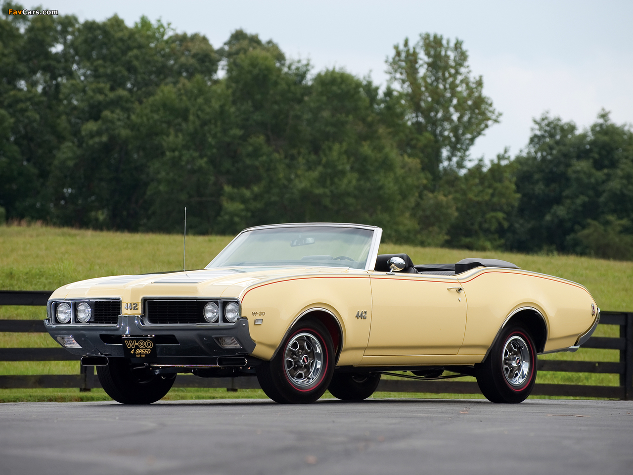 Oldsmobile 442 W-30 Convertible (4467) 1969 images (1280 x 960)