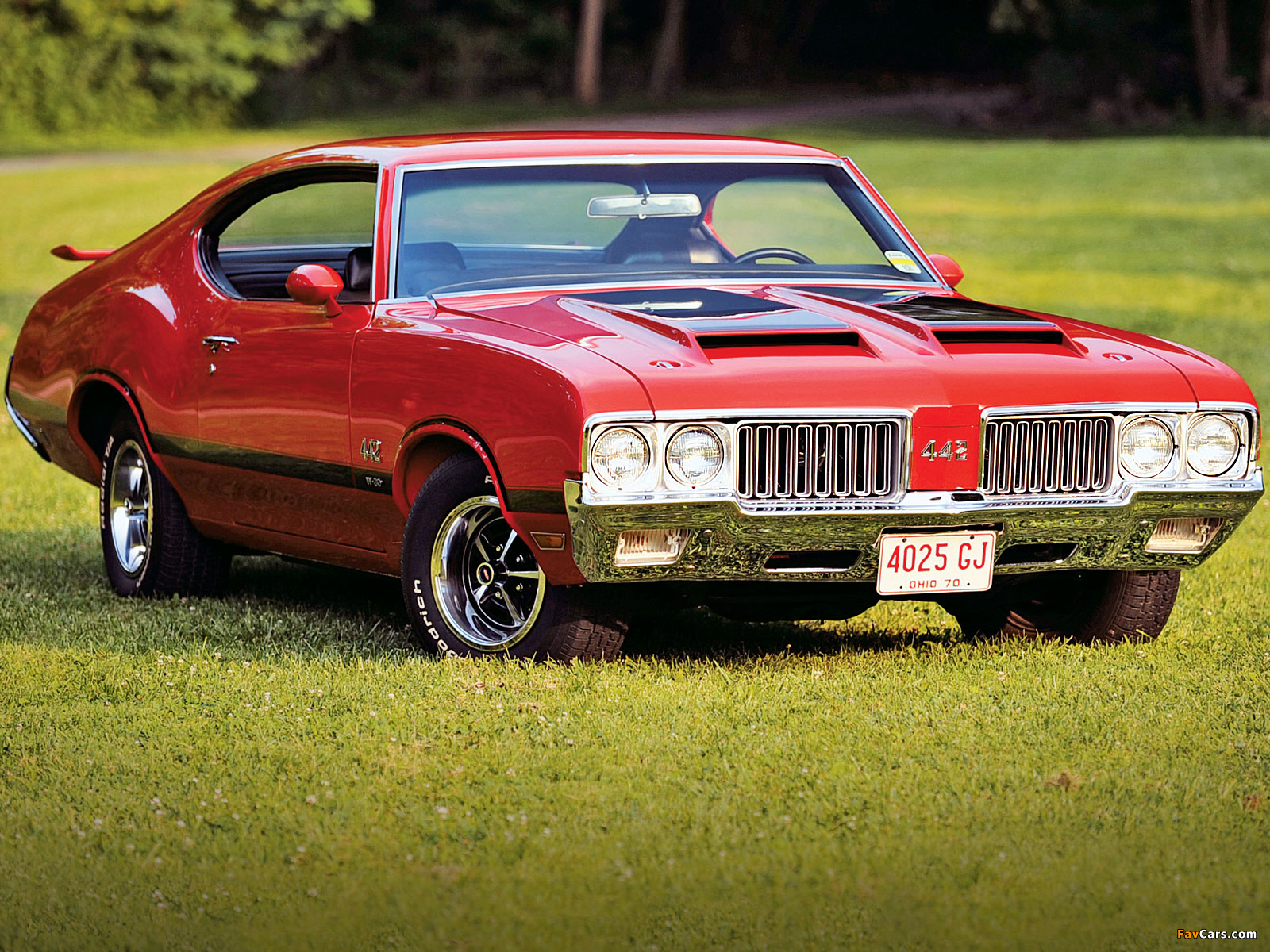 Oldsmobile 442 W-30 Holiday Coupe (4487) 1970 images (1600 x 1200)