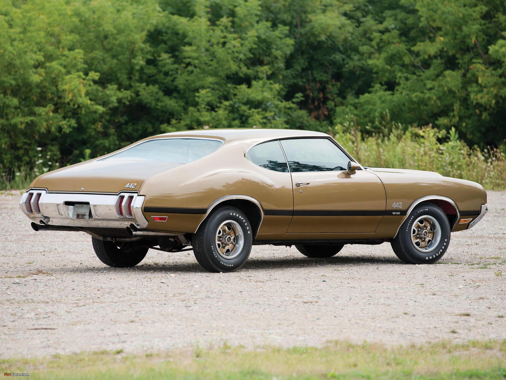 Oldsmobile 442 W-30 Holiday Coupe (4487) 1970 images (2048 x 1536)