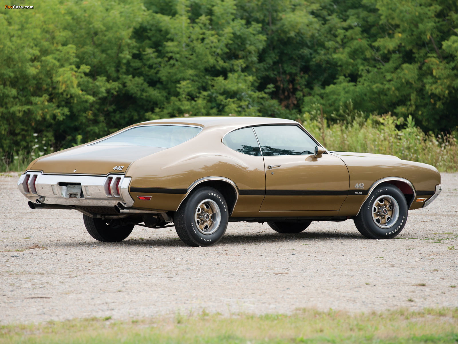 Oldsmobile 442 W-30 Holiday Coupe (4487) 1970 images (1600 x 1200)