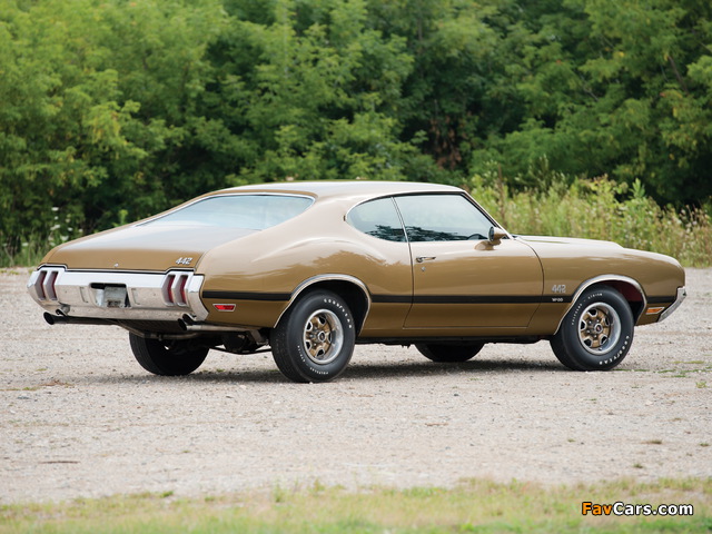 Oldsmobile 442 W-30 Holiday Coupe (4487) 1970 images (640 x 480)
