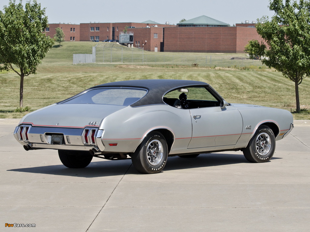 Oldsmobile 442 Holiday Coupe (4487) 1970 photos (1024 x 768)